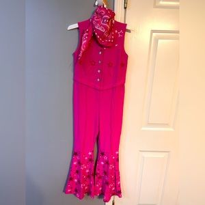 Little girls Western Barbie costume!